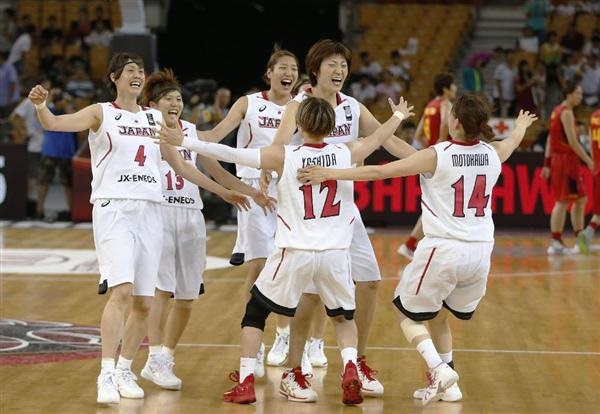 日本女子バスケ代表、リオ五輪出場決定！ 決勝は中国を85-50の大差で下し３大会ぶりの五輪切符